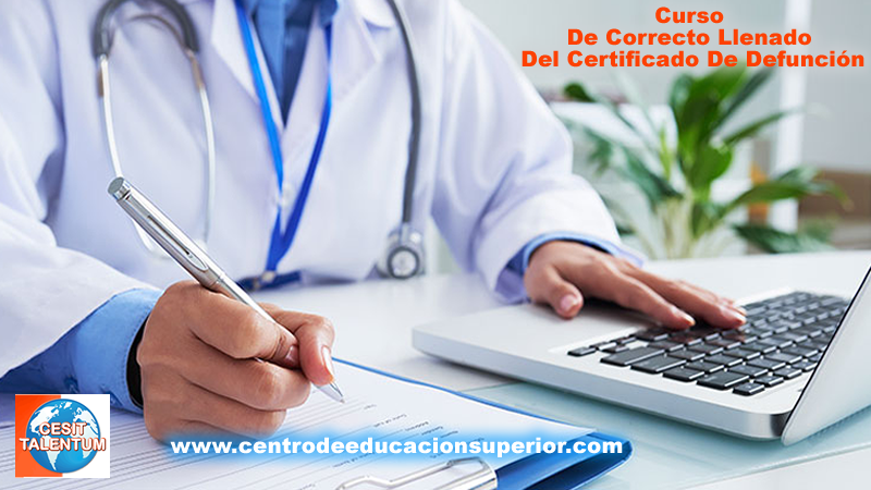 IMAGEN CURSO DEL CORRECTO LLENADO DEL CERTIFICADO DE DEFUNCIÓN CURSO DEL CORRECTO LLENADO DEL CERTIFICADO DE DEFUNCIÓN